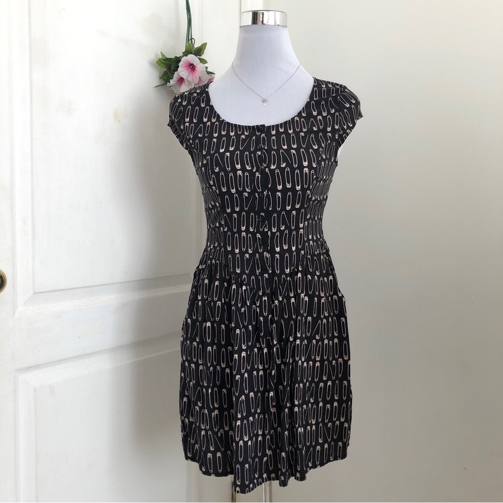 Safety Pin Goth Dress